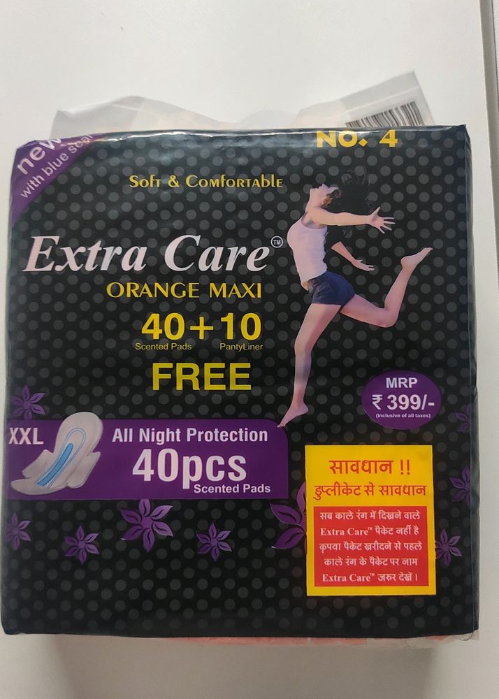 Extra Care 40+10 Pads + Pantyliner(Women)