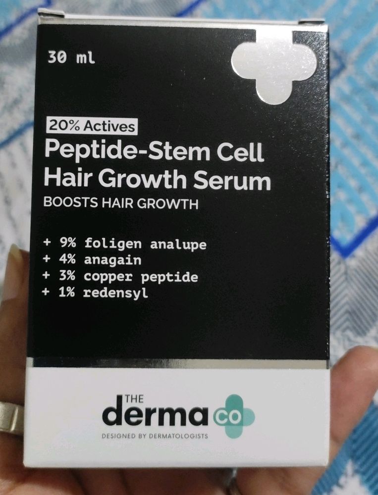 20% Actives Peptide-Stem Cell Hair Growth Serum