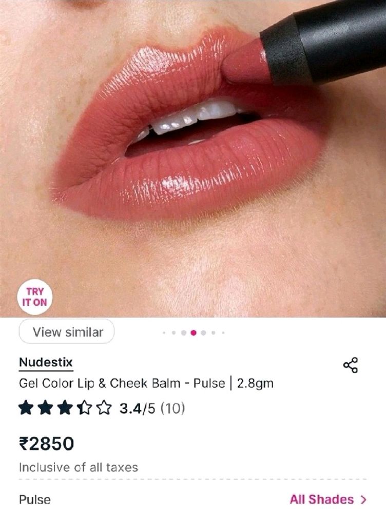 nudestix lip cheek balm pulse 💫