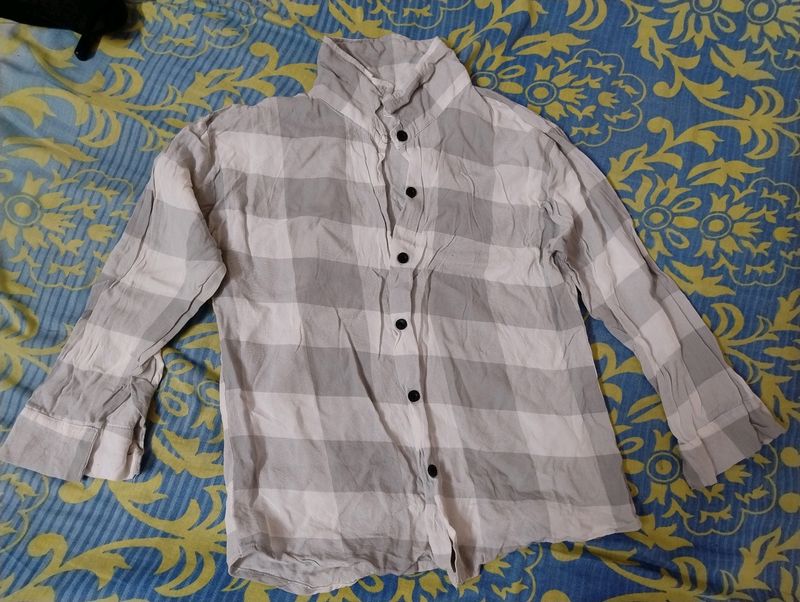 Women Checked Shirt