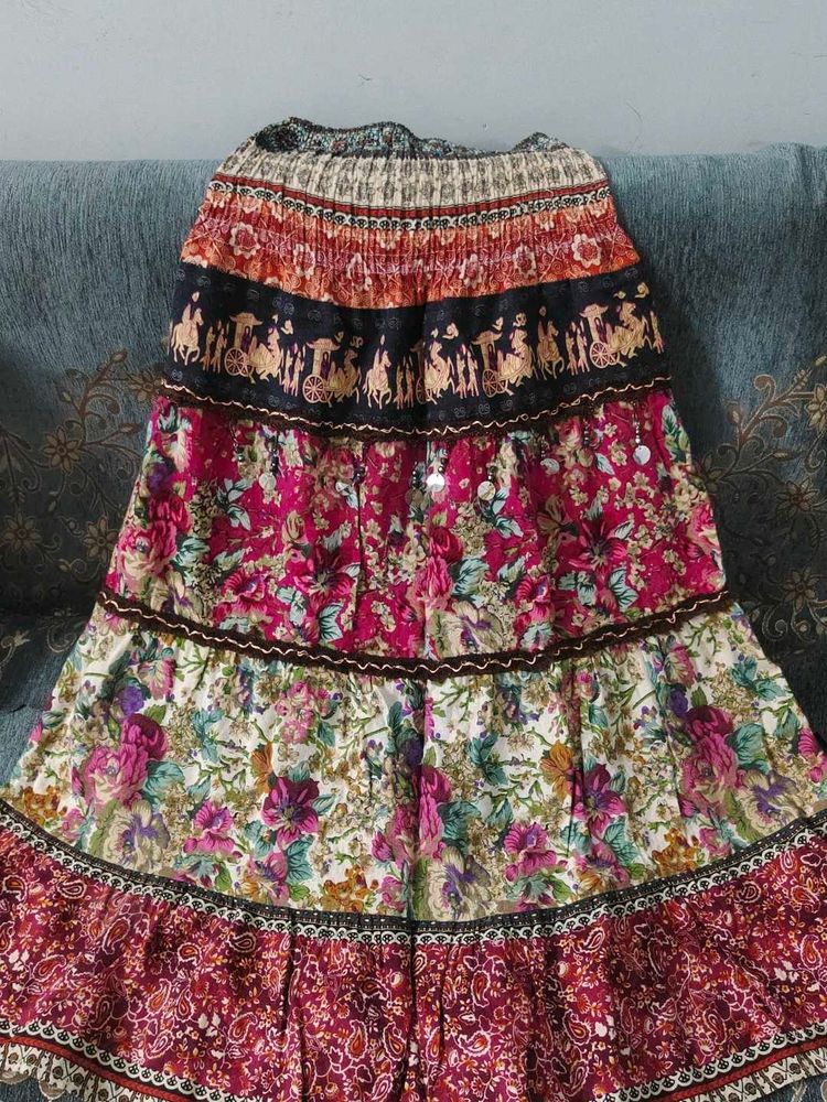 Jaipuri Long Skirt