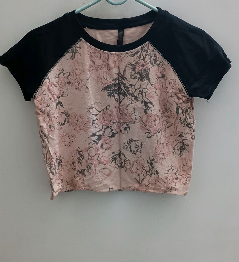 Floral Crop Top