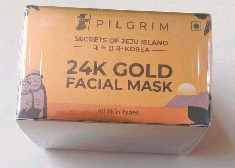 Pilgrim 24 K Gold Facial Mask