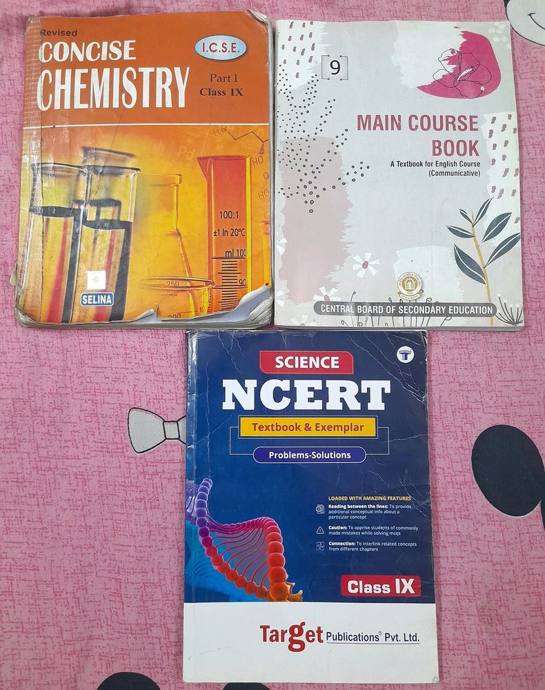 NCERT SCIENCE & Main Course Book ICSE CHEMISTRY