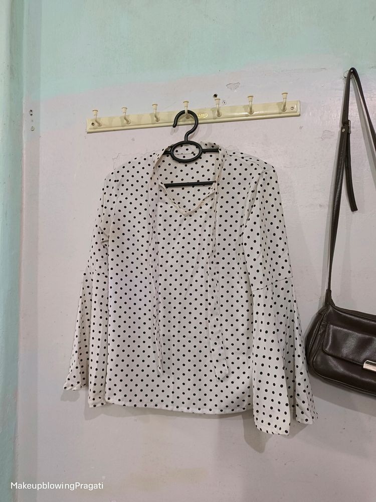 Polka Doted Top