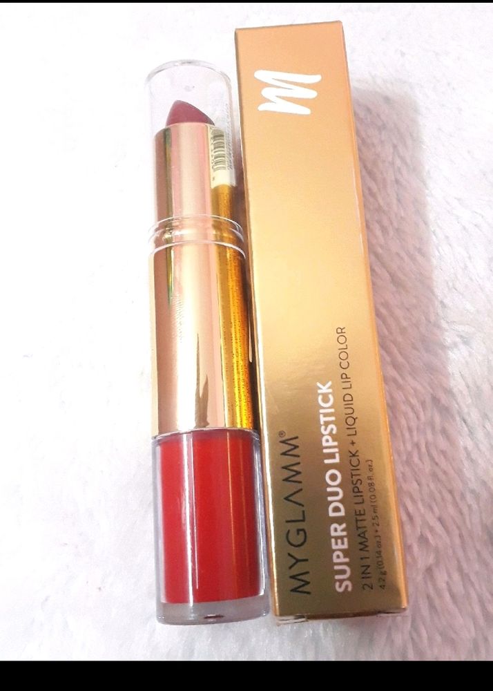 Myglamm 2 In 1 Duo Lipstick LipGloss