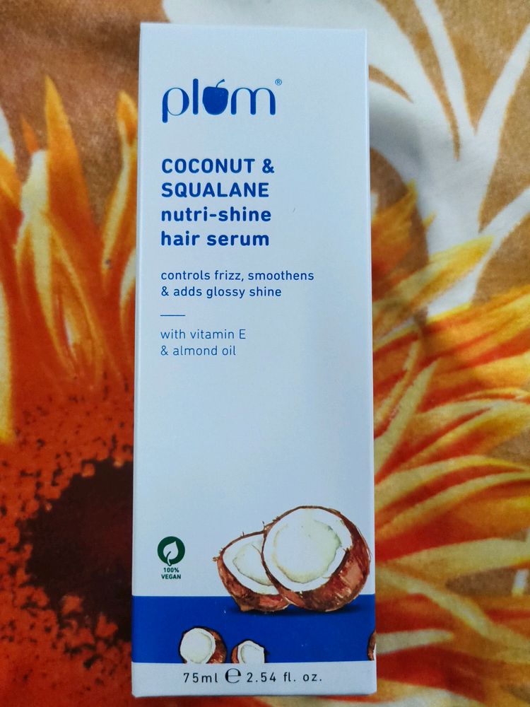 Plum Coconut & Squalane Hair Serum