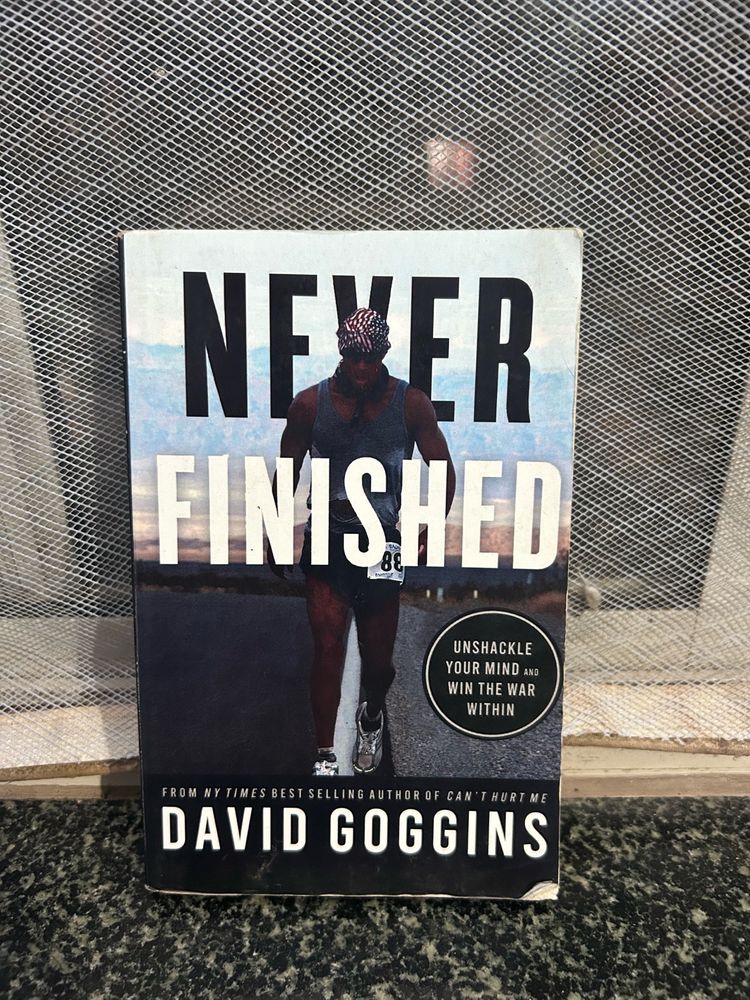 Never Finished (David Goggins new book✨)