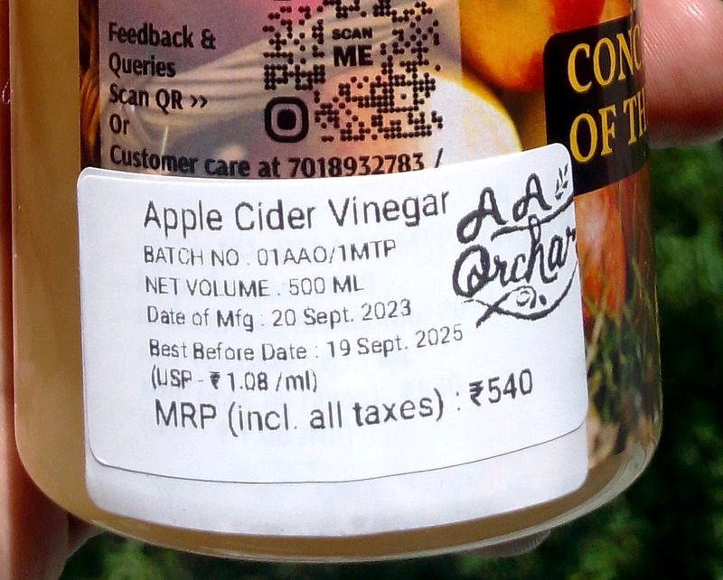 Apple Cider Vinegar with Mother