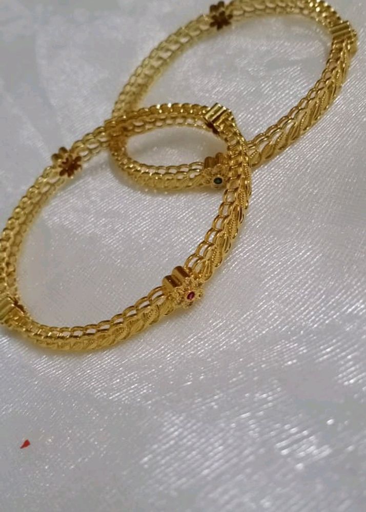 Gold Plated Bangles