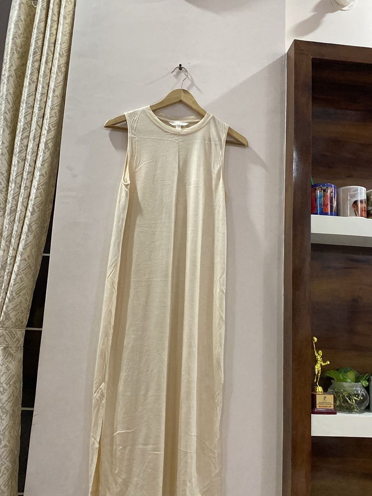 beige colour H&M Dress