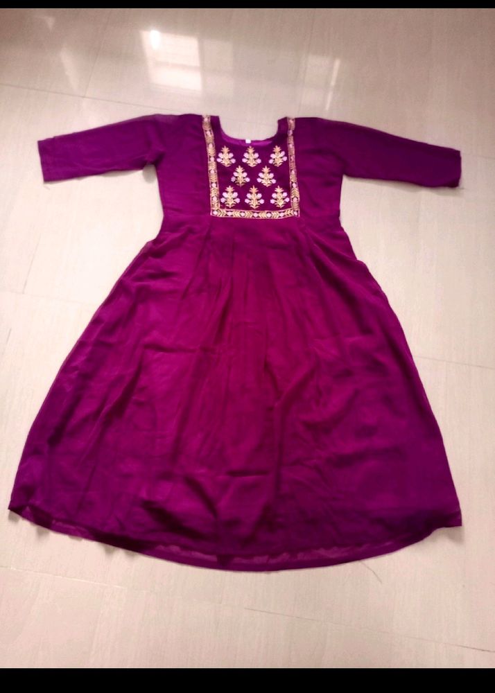 New Nyra Cut Anarkali Kurti