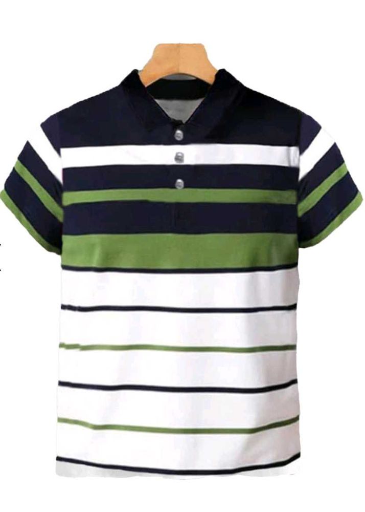 Stripped Slim Polo Tshirt