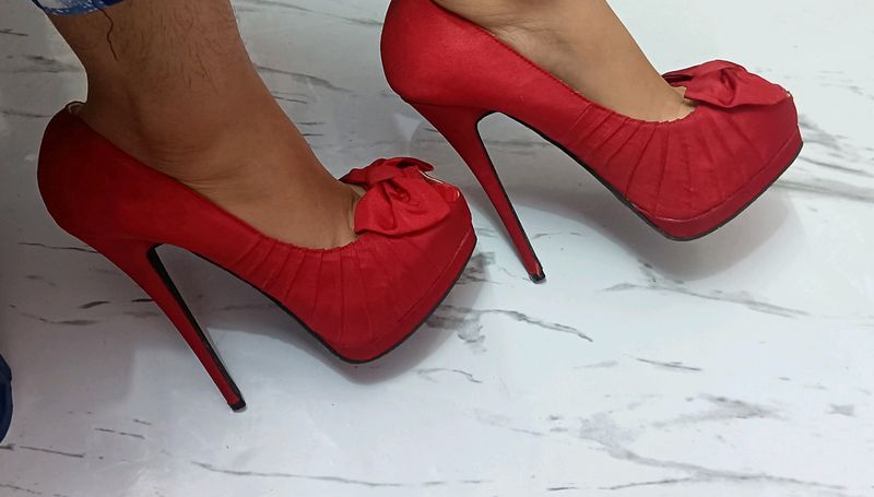 Red Stellitoes Pumps High Heels👠