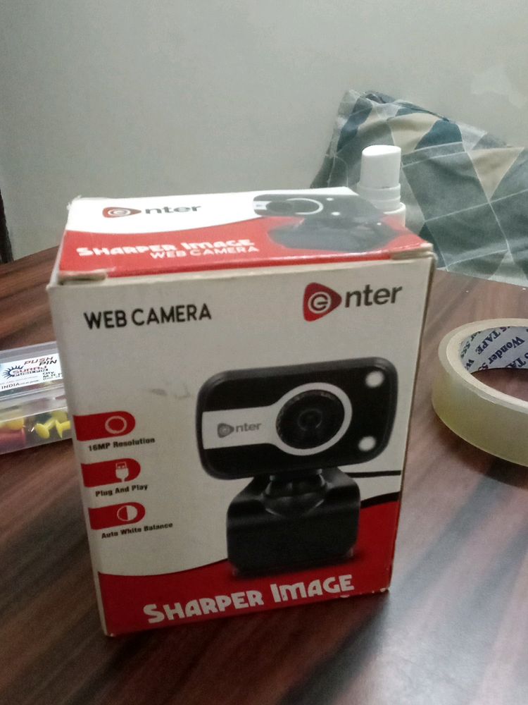 Enter 720p 16mp Webcam With Inbuilt Mic