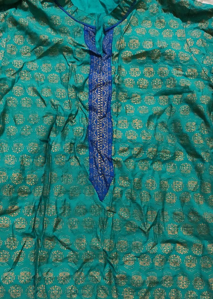 Short Blue Kurta