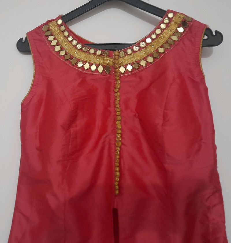 Party Wear Kurti With Padded