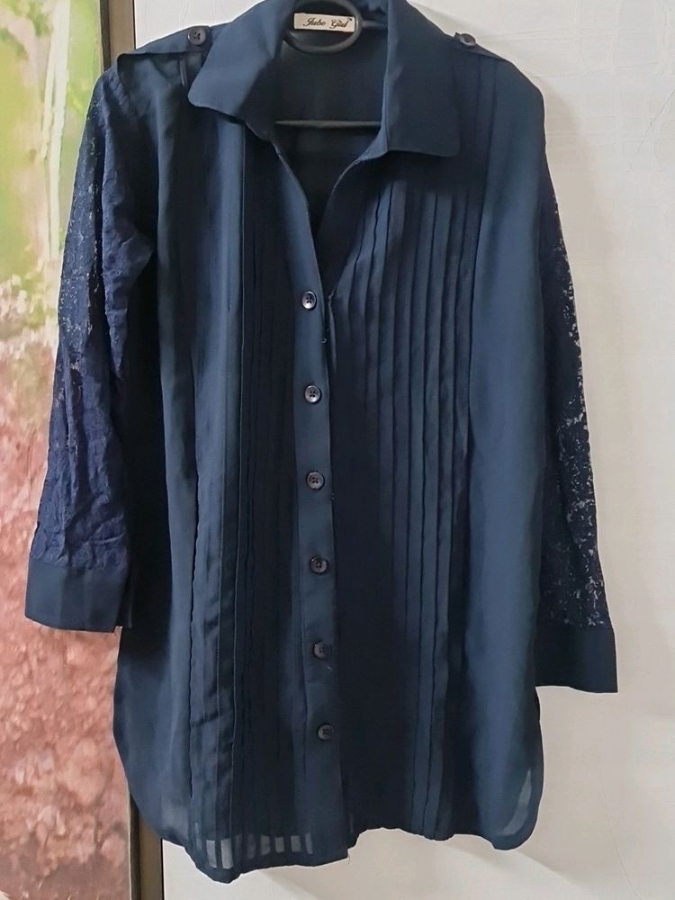 Women's Shirt XL - Dark Blue