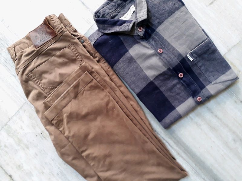 Pant Shirt Combo Only For Mens