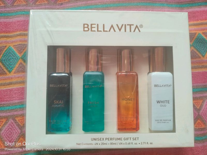 Bellavita Unisex Perfume Gift Set