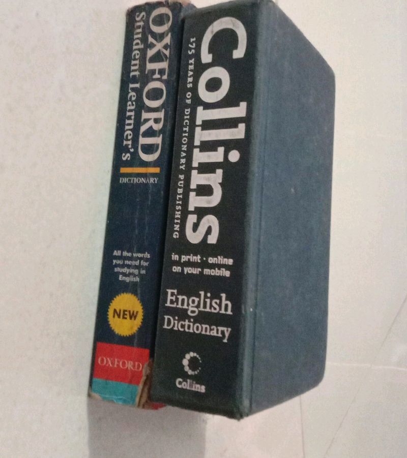 Oxford Dictionary + Collins Dictionary ( English - English )