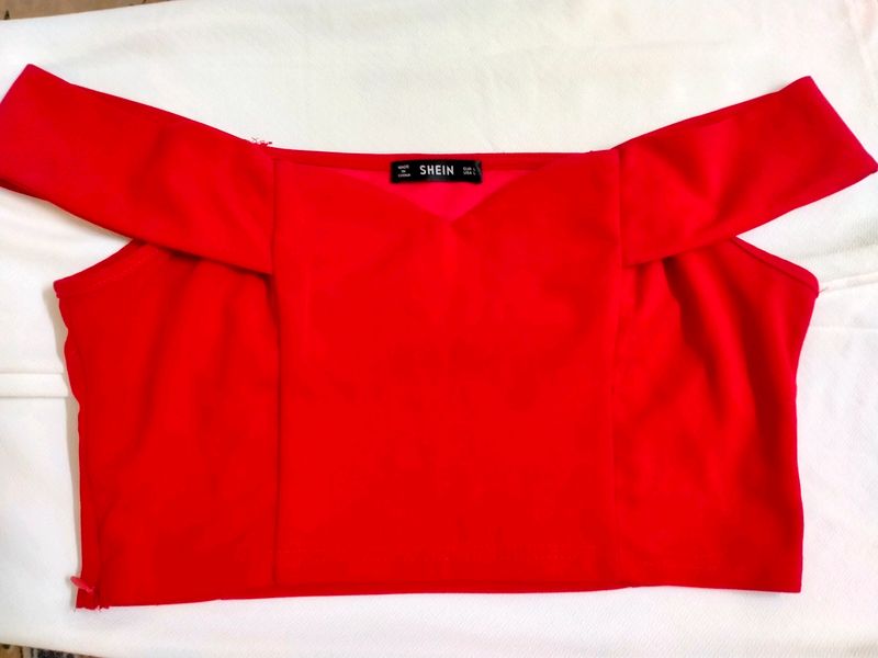 🎉OFFER♥️ Hot Red Shein Top ♥️