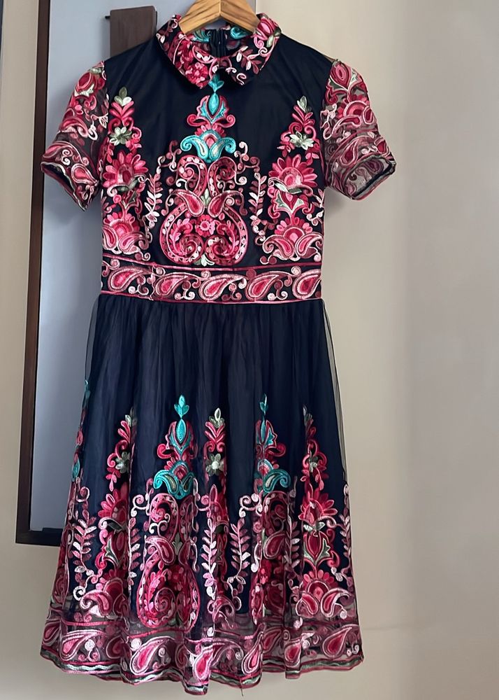 Oriental Embroidery Beautiful Dress