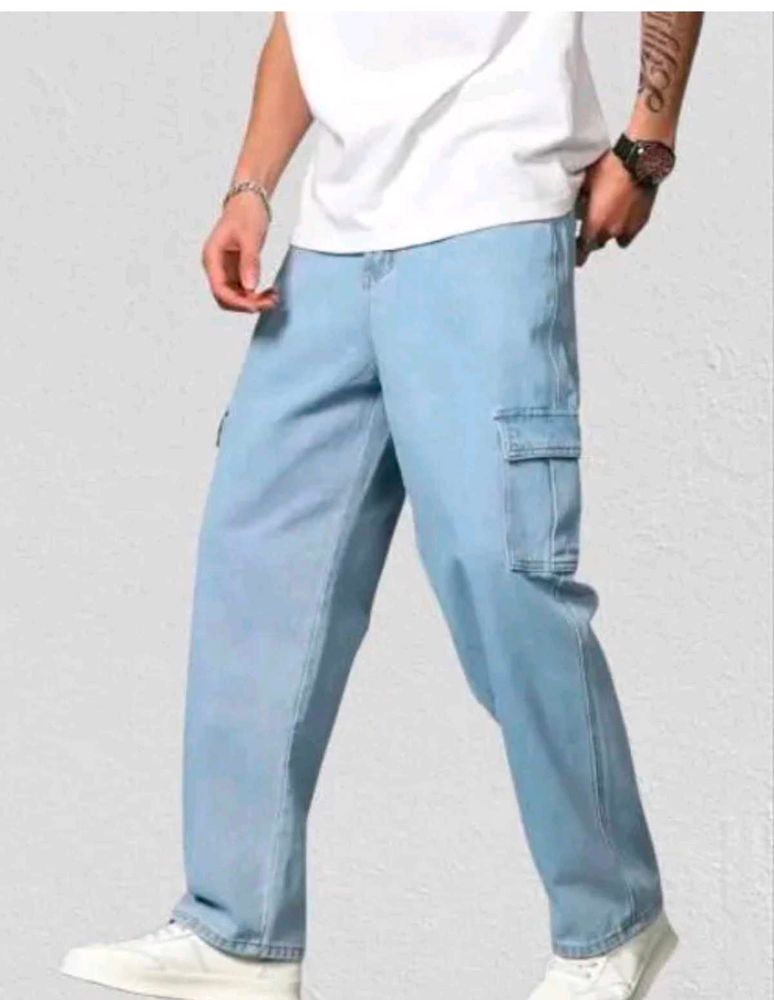 Freddy Collection Sky Blue Cargo Pant