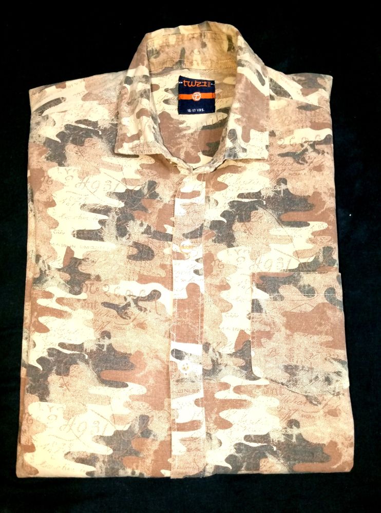 Army Half Sleeve Shirt