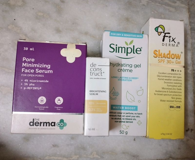 Dermaco Serum Simple Moisturizer Sunscreen