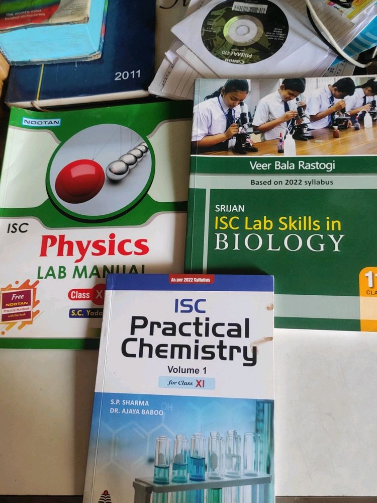 11th ICSE/ISC lab Manual And Practical Books