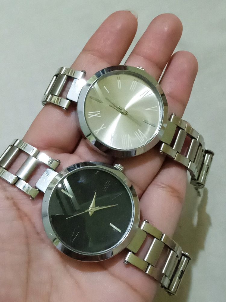 Black & White Watch Set