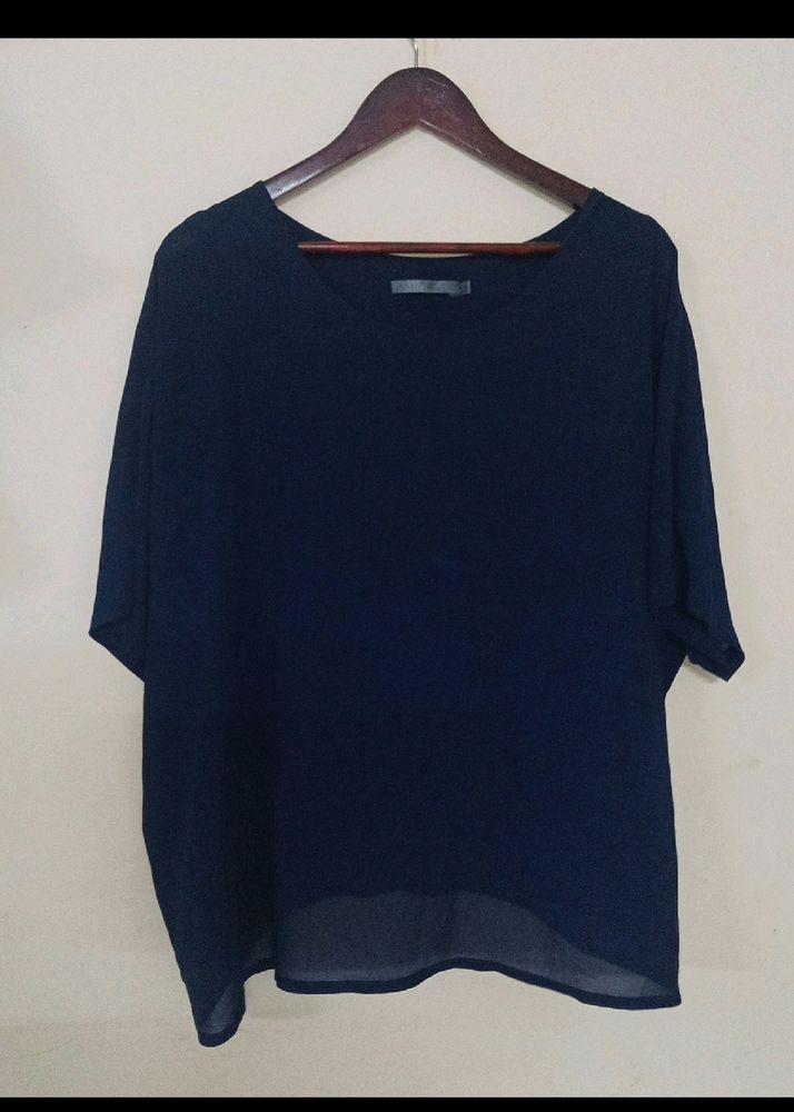 Double Layer Blue Top