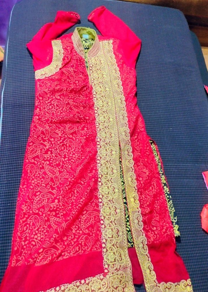 Red Kurta For Ladies