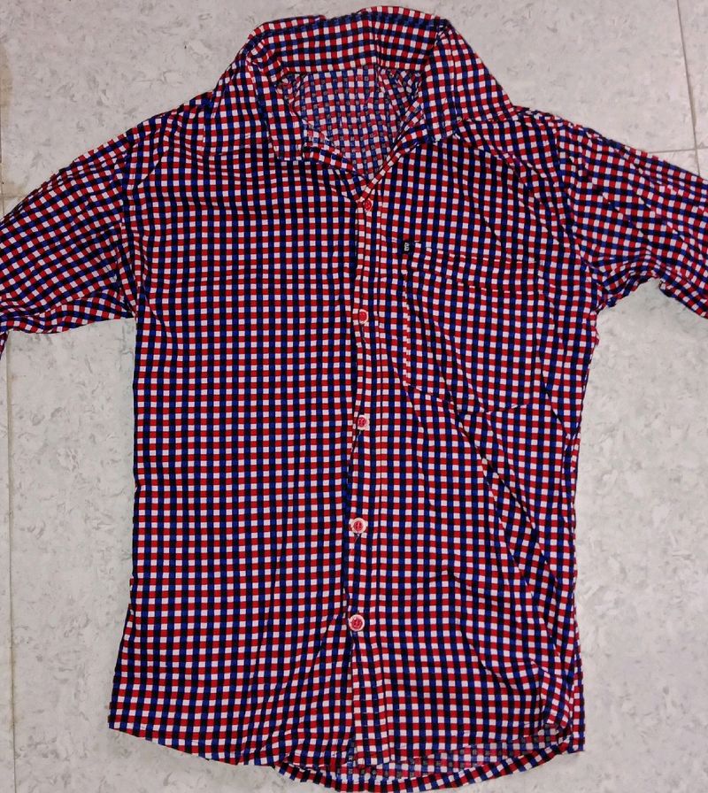 Trendy Checked Shirt