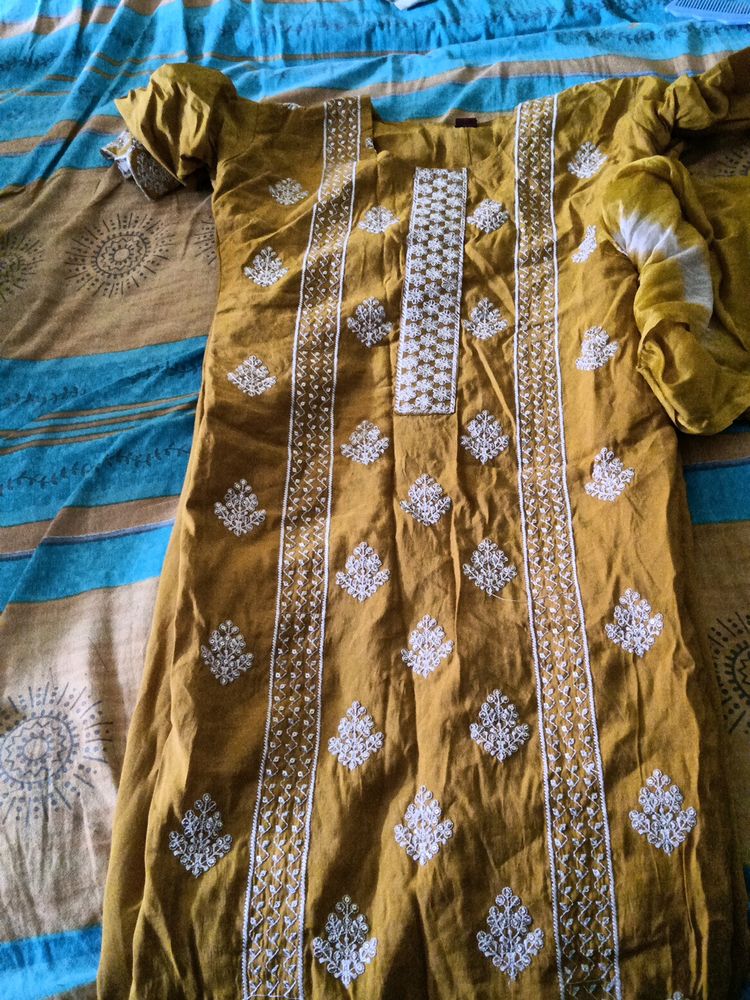 Kurta Pant And Dupatta