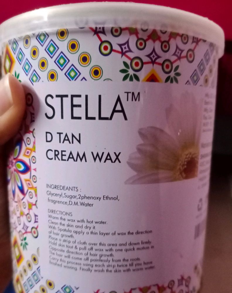 D Tan Wax Cream