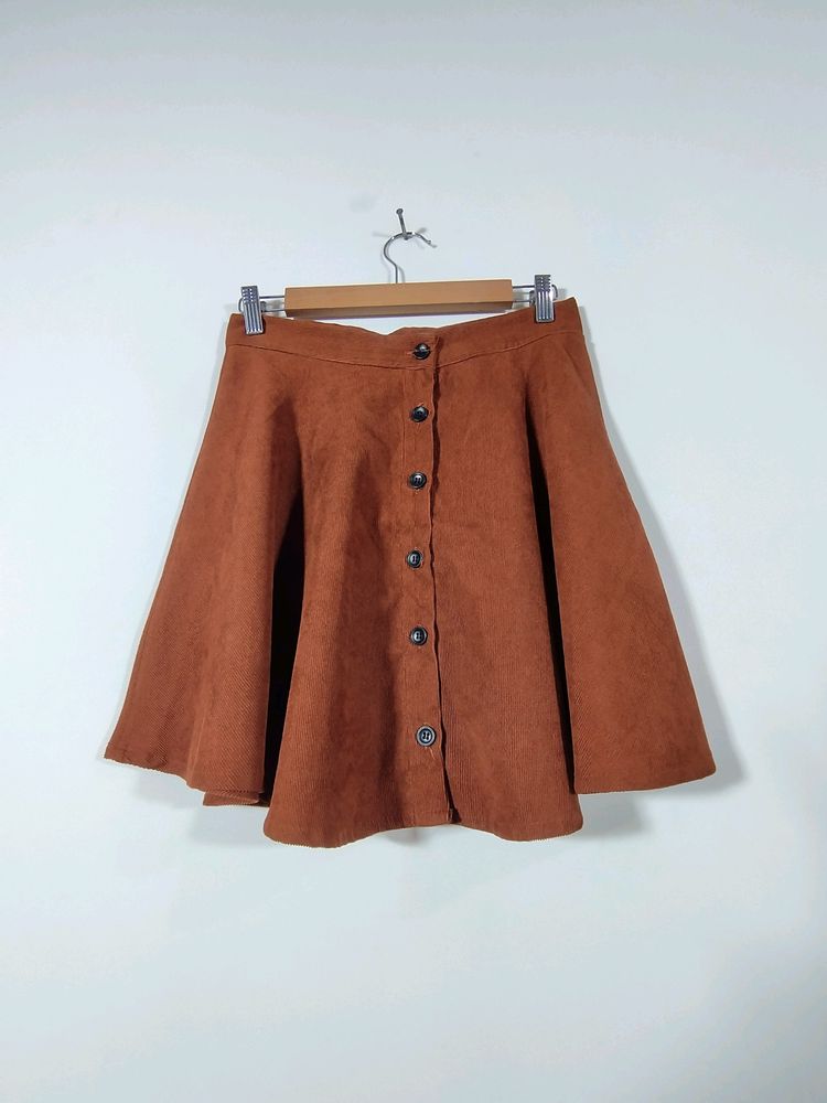 [Shein☆]  Classic Brown Skirt 🤎