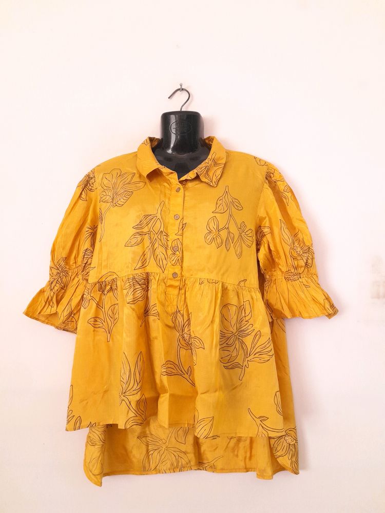 Mustard Casual Top (Women's)