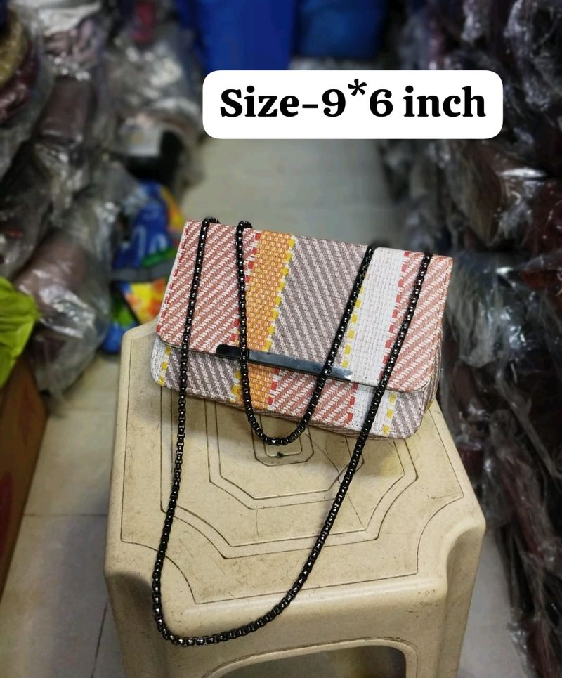 Box sling bag heavy quality