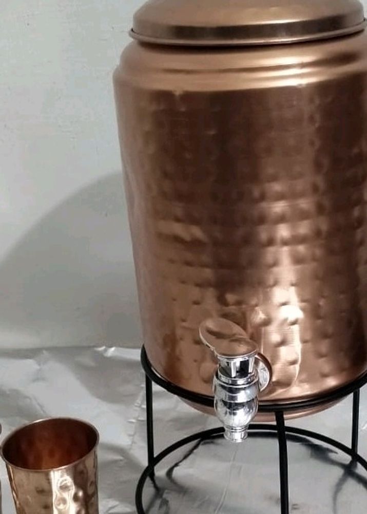 Copper Dispenser Set Pure