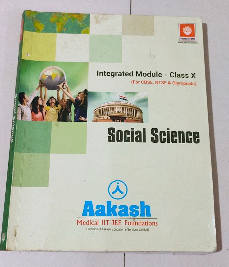 Aakash Institute Social Studies Textbook Class 10