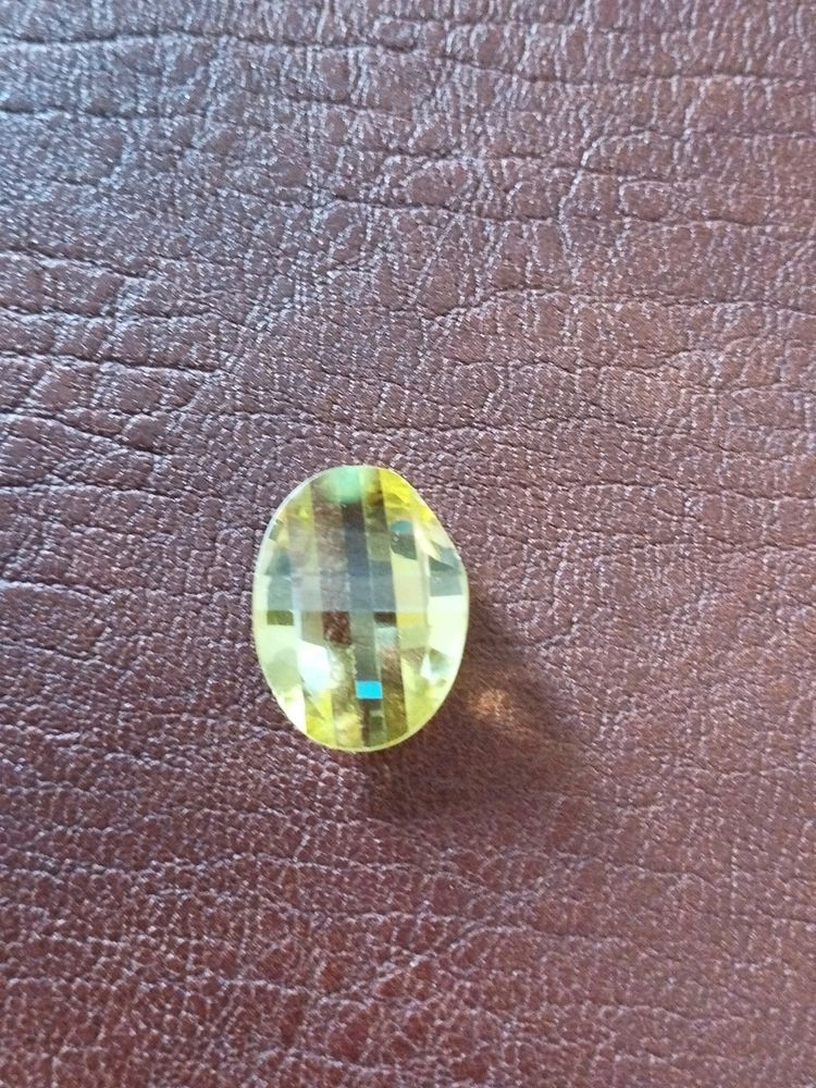 Fanncy Zircon Yellow Stone Lab Certifi