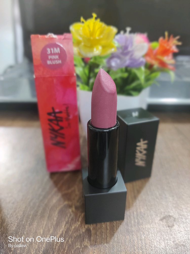 Nykaa So Matte Lipstick-pink Blush 31 M