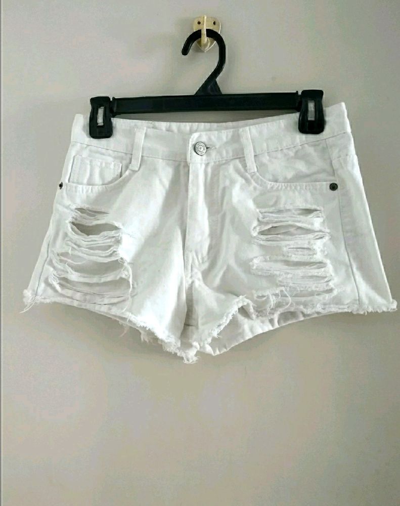 Beautiful White Shorts