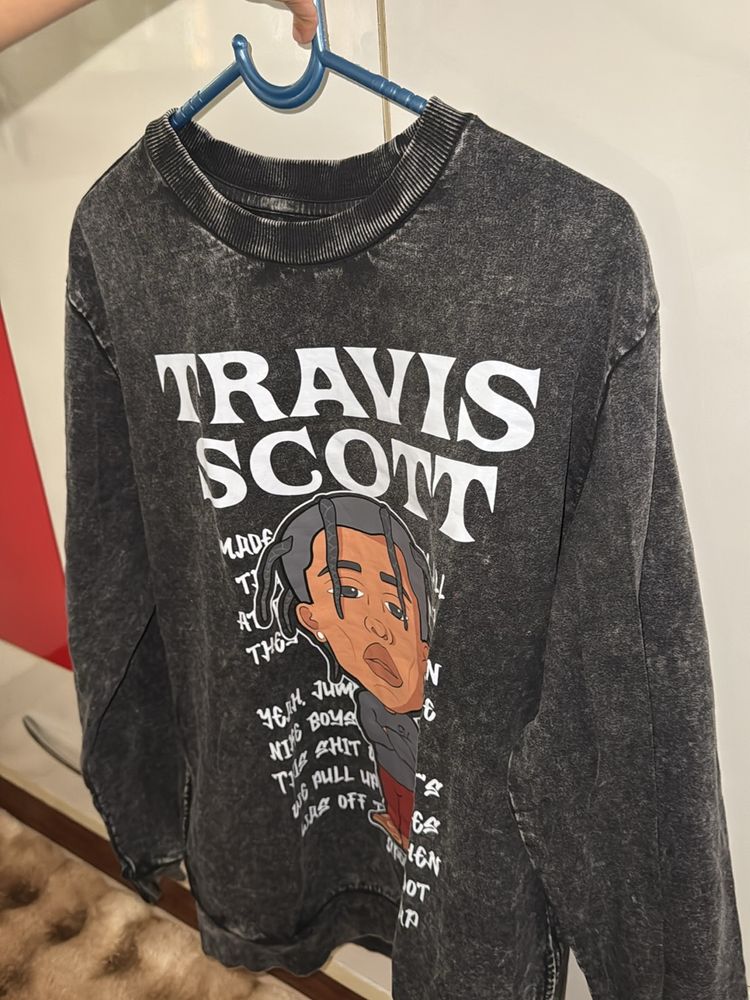 Travis Scott Oversized Sweatshirt