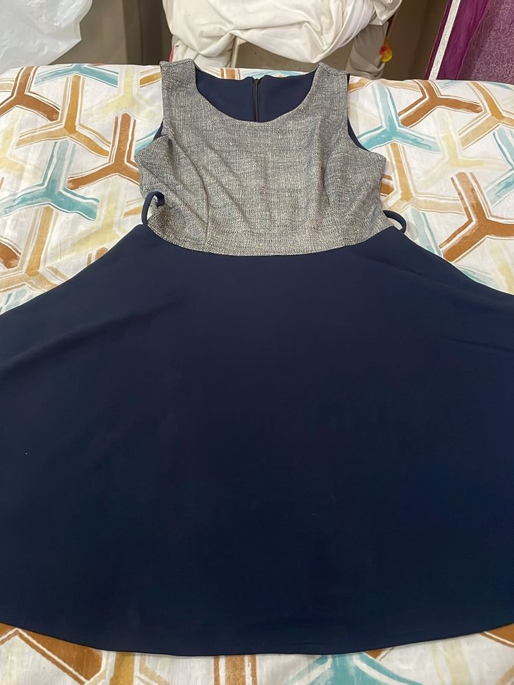 Blue N Grey Stylish Top