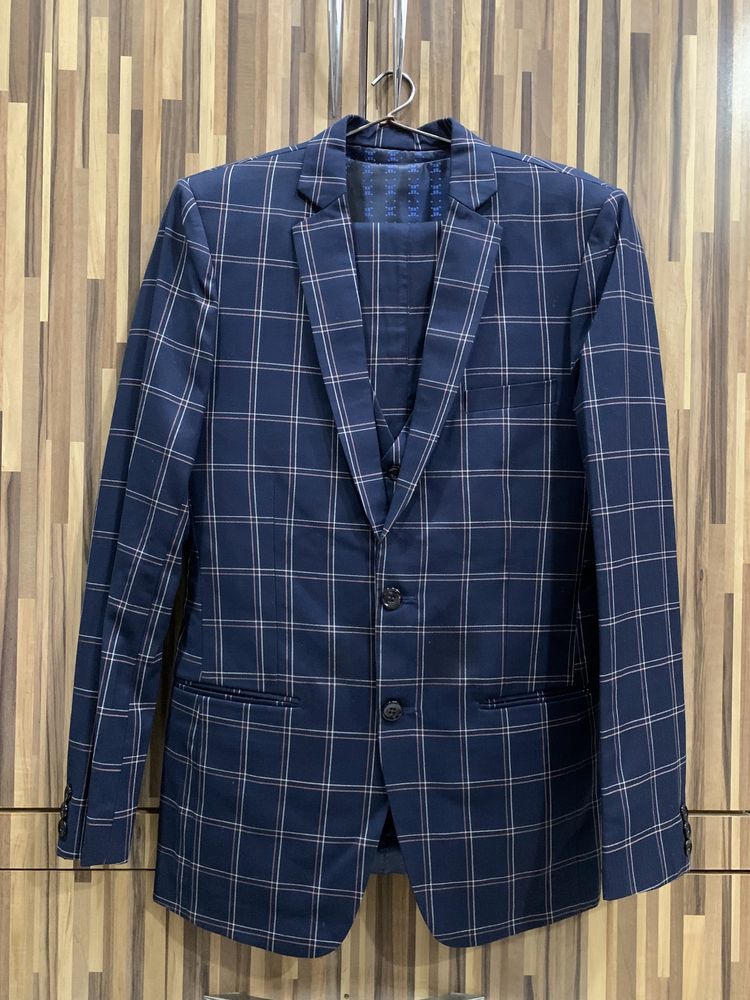 3 Piece Raymond Tailored Stiched Suit