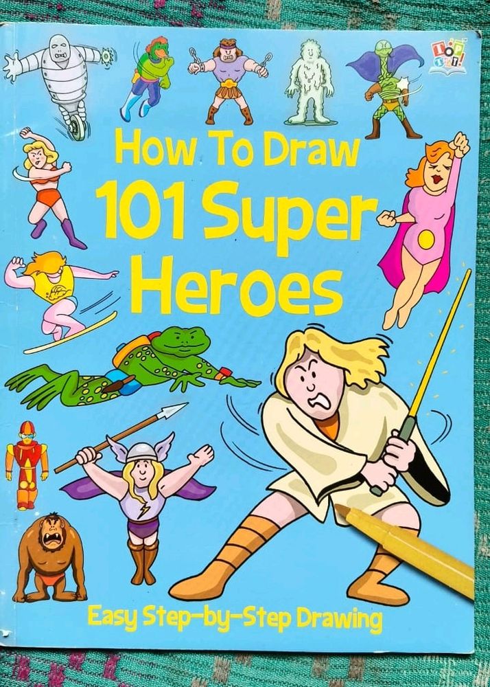 How To Draw 101 Super heroes