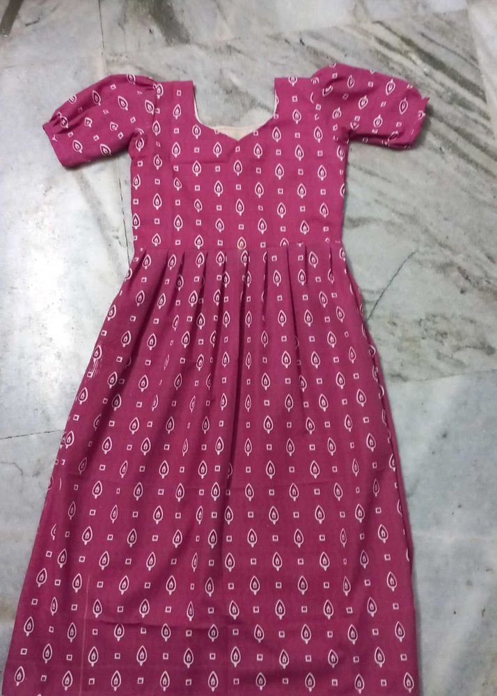 Frills kurti stitched